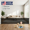 120in Baby Safety Gate Retractable Baby Gate Punch-free Dog Cat Stair Fence Childproof Net - Safety Gate