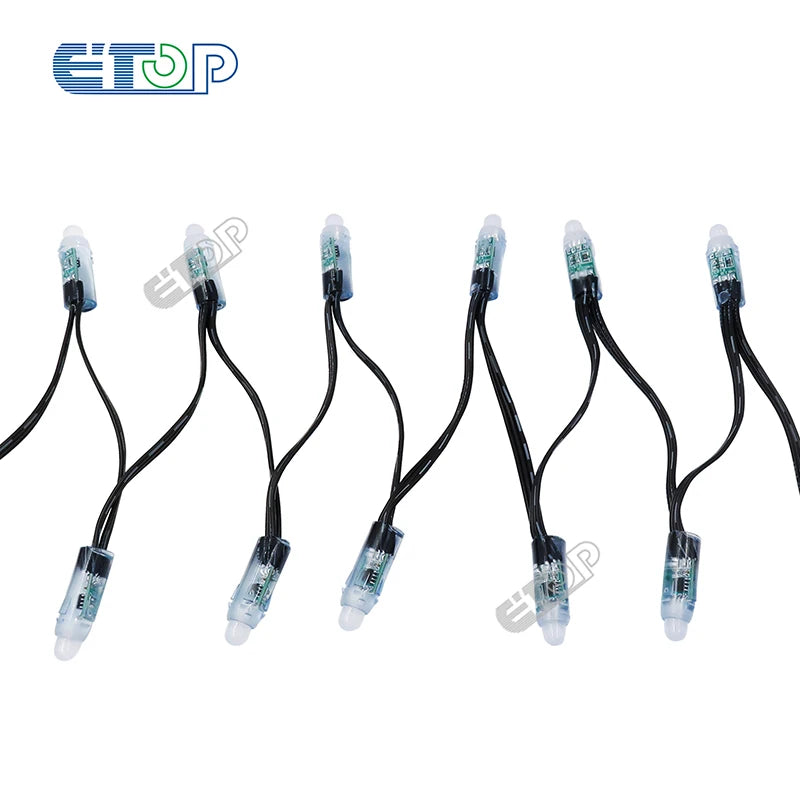 100pcs 12MM WS2811 Led String Light Smart Pixel Module DC 5V 12v IP68 waterproof - Home Improvement - view 2