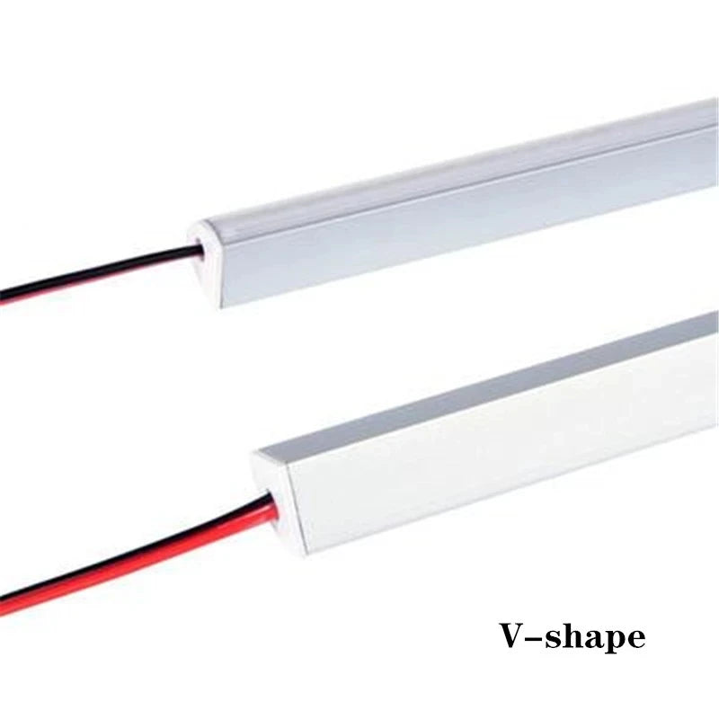 LED aluminum rigid light bar DC12V 50CM 20 inch U/V-shape 5730 36LEDs LED aluminum - Home Improvement - view 5
