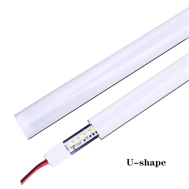LED aluminum rigid light bar DC12V 50CM 20 inch U/V-shape 5730 36LEDs LED aluminum - Home Improvement - view 4