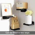 4Pack Small Floating Shelves for Wall, Wood Shelf 5 Inch Display Ledges Room Decor - Storage Shelf