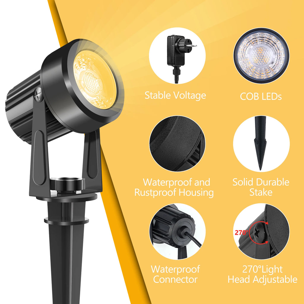2/4/6/8/10 Lights Low Voltage Landscape Lighting 12V/27V Outdoor Lamp Garden - Lighting - view 3