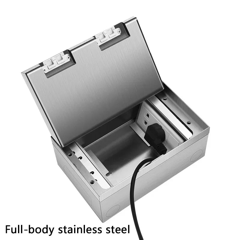 Hidden Inlaid Floor Socket: Ultra-thin Embedded Design Accommodating Multiple USB and - Home Improvement - view 6