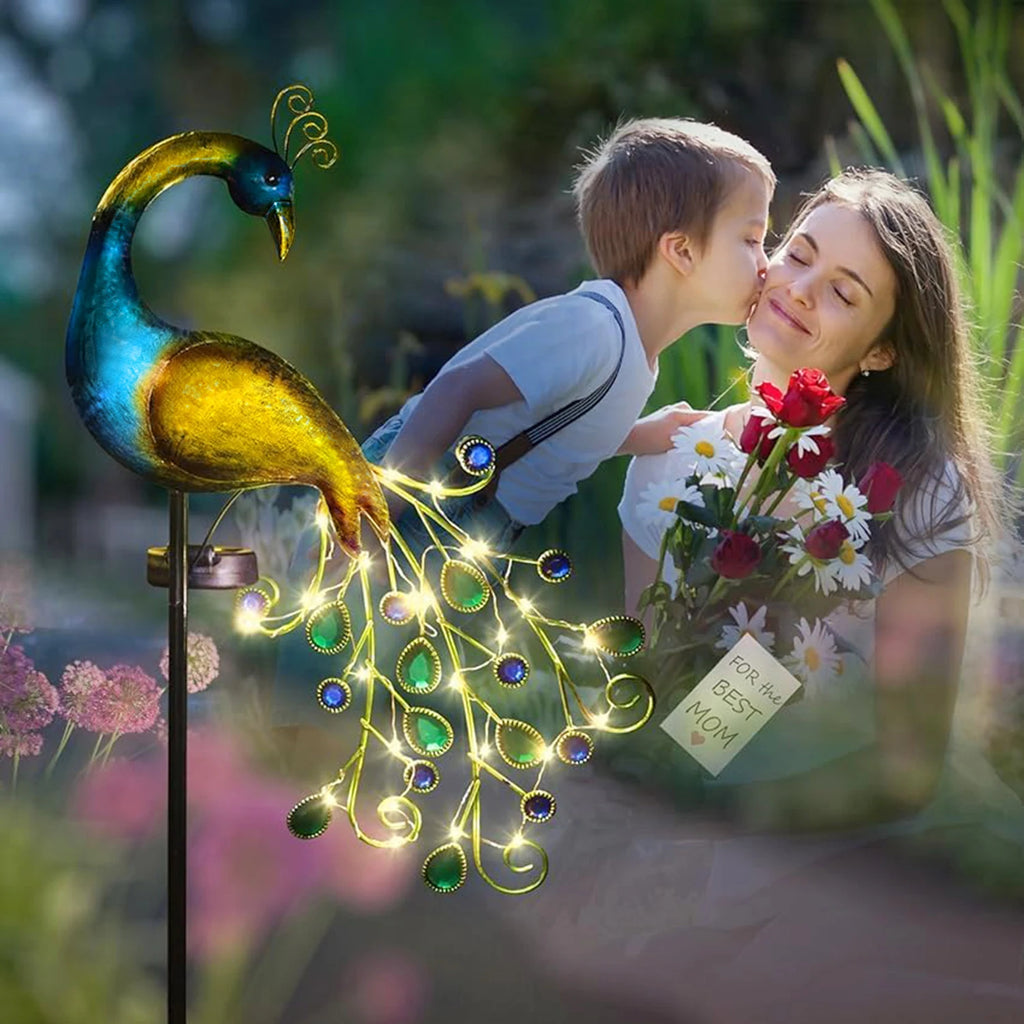 1 PC Peacock Animal-Shaped Solar Garden Lamp Outdoor Decorative Lighting Automatic - Solar Light - view 8