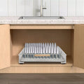 Modern Pull Out Dish Drainer Drawer Bottom-Mounted Slide Out Storage Shelf for Kitchen - Dish Drying Rack