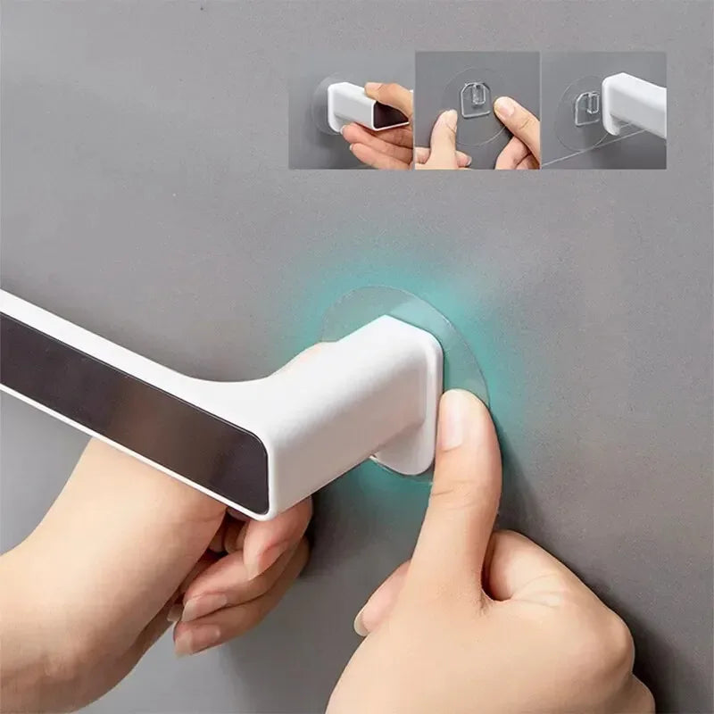 Kitchen Paper Holder Towel Hanger Rack Bar Cabinet Rag Hanging Holder Bathroom - Cabinet Organizer - view 5