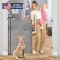 Retractable Baby Safe Doorways 71" Wide Baby Gate Child Safety Gate For Doorways Stairs - Safety Gate