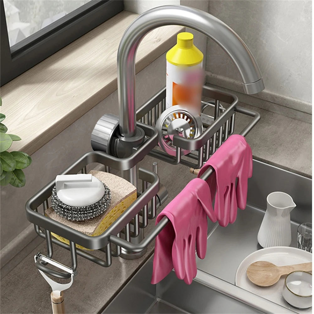 Kitchen Supplies Non Porous Detergent Storage Sponge, Two-Way Drainage Kitchen - Home Improvement - view 2
