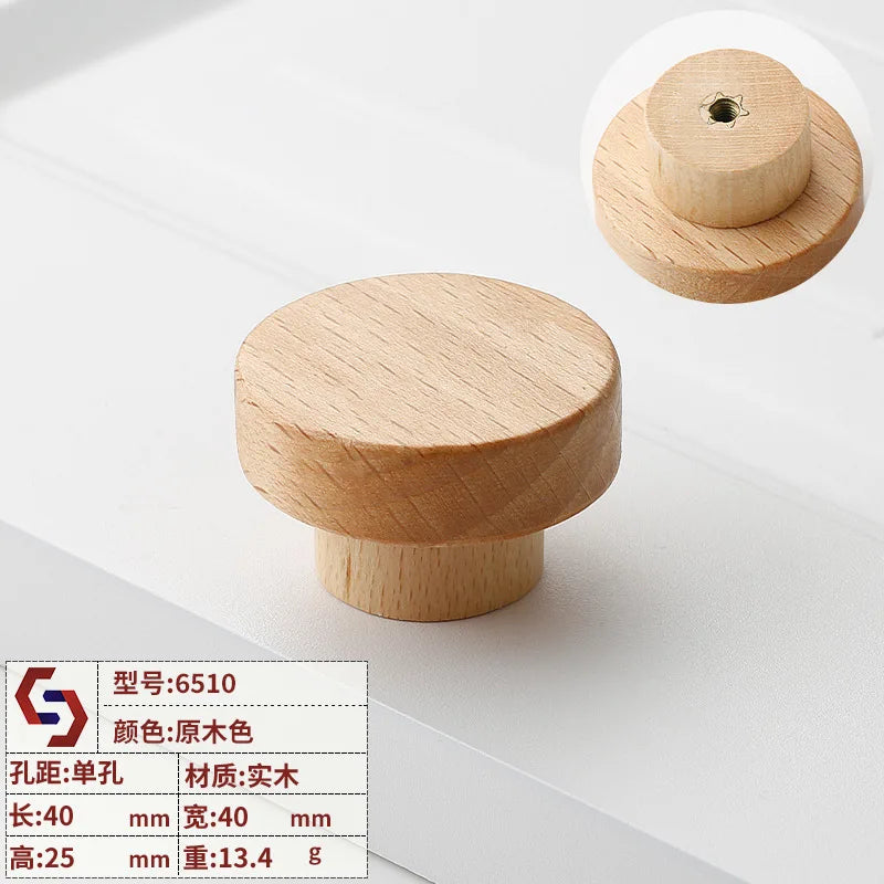 Cupboard Cabinet Pulls Solid Brass Walnut Wood Drawer Knobs Kitchen Cabinet Storage - Cabinet Organizer - view 8