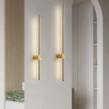 Nordic Art Design Minimalist Long Line Wall Lamps Modern Simple Living Room Home - Wall Light