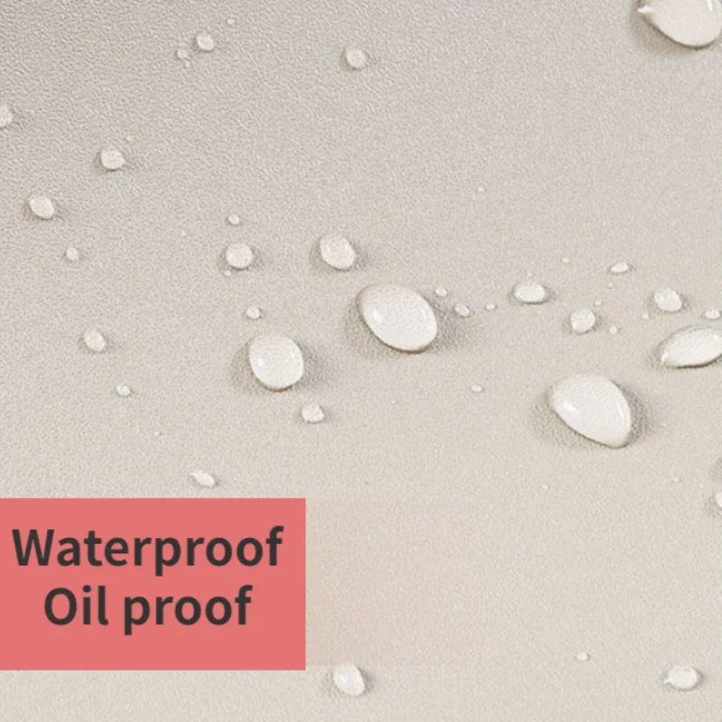 10M Kitchen Oil Proof Wallpaper Waterproof Self-Adhesive Stickers Cabinet Renovation - Cabinet Organizer - view 3