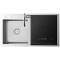 Sink Dishwasher Automatic Household Embedded Thermal drying Quick cleaning of fruits - Floor Mat