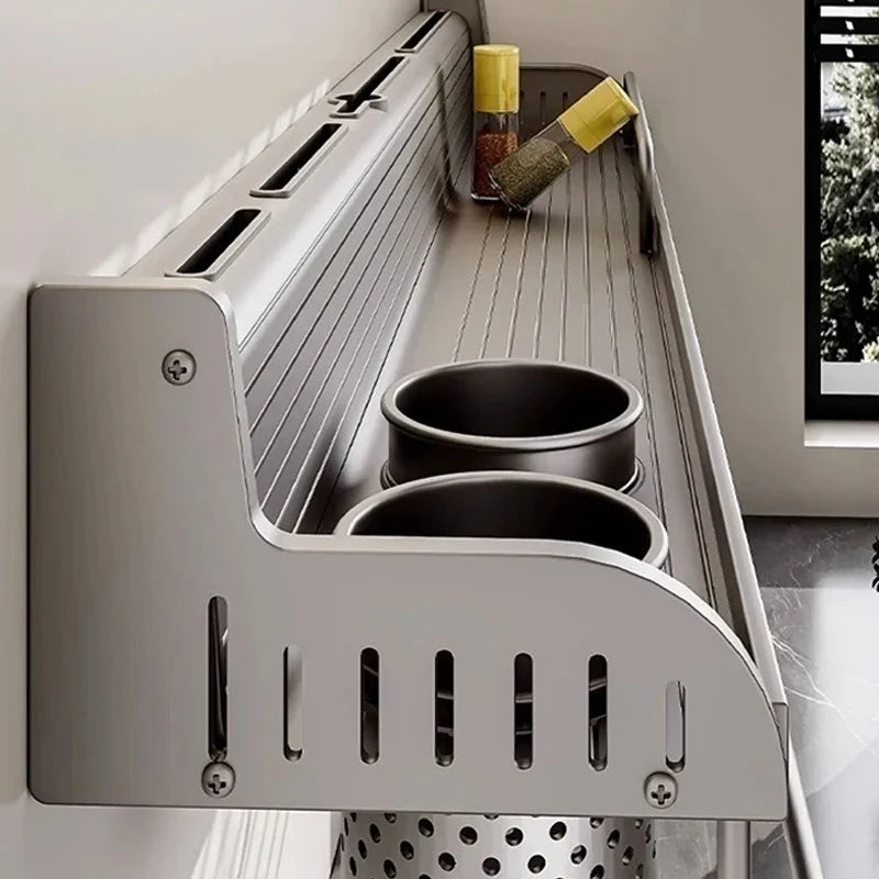 Kitchen Spice Storage Knives Holder Knife Stand Spice Rack Organizer Knives Holder - Cabinet Organizer