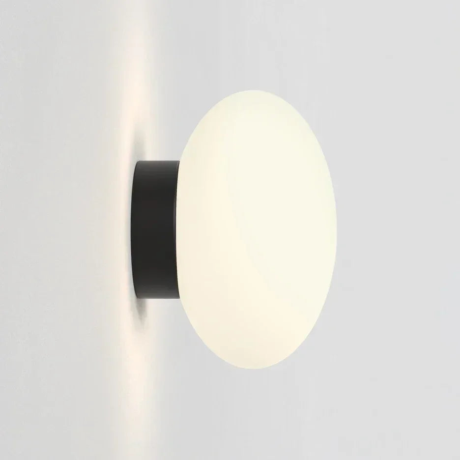 Modern White Wall Lamp Ball Glass Wall Sconce for Home Bathroom Mirror Living Room - Wall Light