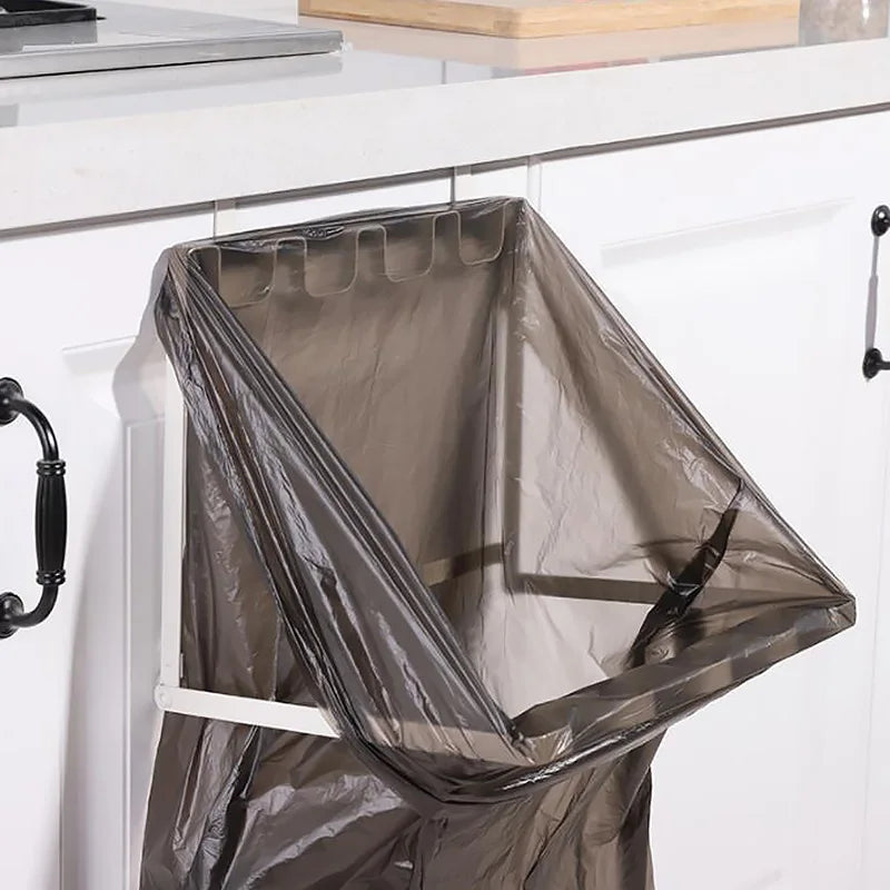 Kitchen Trash Rack Cabinet Door Garbage Bags Holder Multi-function Cabinet Rubbish - Cabinet Organizer - view 2