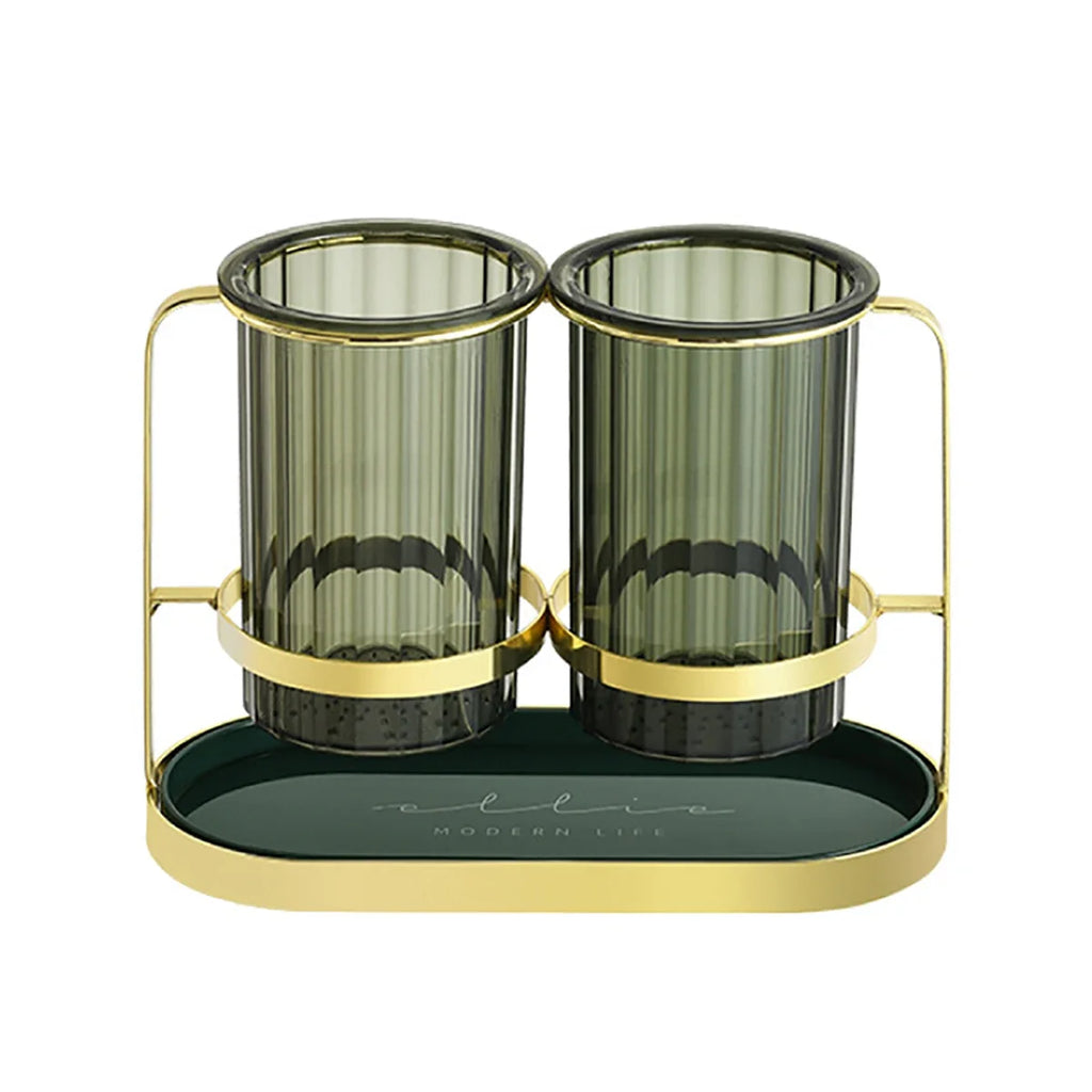 Light Luxury Simple Kitchen Drained Spoon Chopsticks Organizer Box Household ABS - Cabinet Organizer - view 7