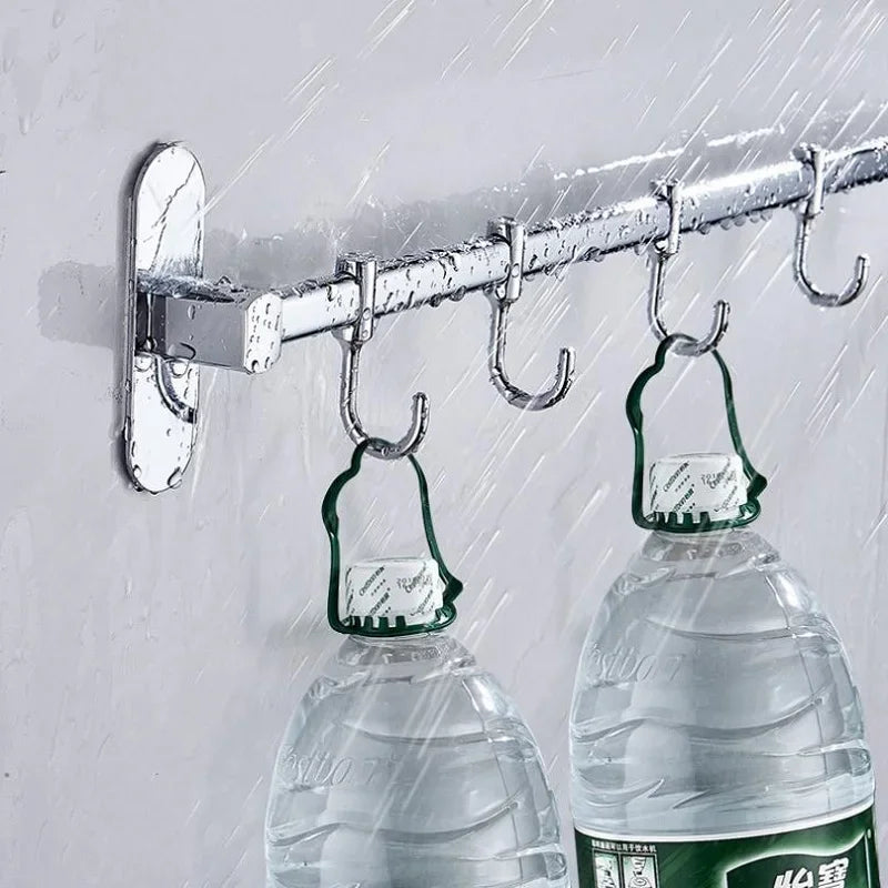 Punch-Free Hook Racks Kitchen Storage Rack Knife Wall Hanging Storage Pendant - Storage Shelf - view 6