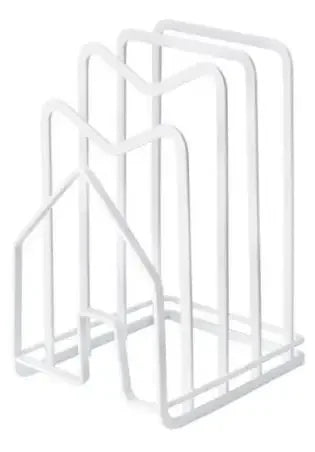 Iron Art Rack Shelf Multi Layer Space Saving Organizer Cutting Board Pot Lid Plates - Cabinet Organizer - view 7