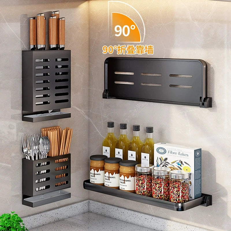 Foldable kitchen Storage Rack Fridge Organizer Storage Tray Clear Food Storage - Cabinet Organizer