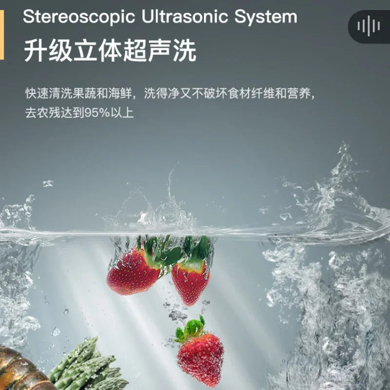 Sink Dishwasher Automatic Household Embedded Thermal drying Quick cleaning of fruits - Floor Mat - view 5