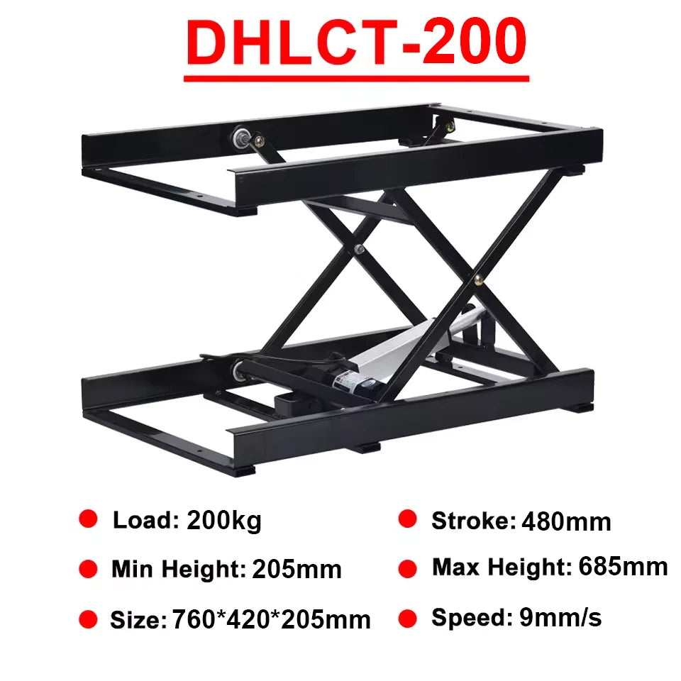 1500N Electric Lifting Platform with Smart Controller Set 270mm~1005mm Stroke RF485 - Home Improvement - view 5