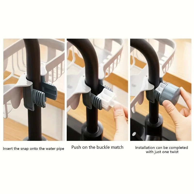 1PC Home and kitchen utensils, faucets, storage racks, plastic sinks, drainage and - Kitchen Faucet - view 5