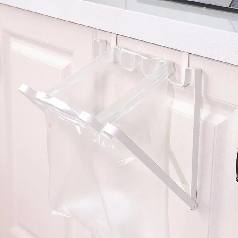 Kitchen Trash Rack Cabinet Door Garbage Bags Holder Multi-function Cabinet Rubbish - Cabinet Organizer - view 4