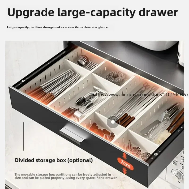 Kitchen Storage Rack Microwave Storage Rack Multi-functional Oven Rice Cooker - Storage Shelf - view 4