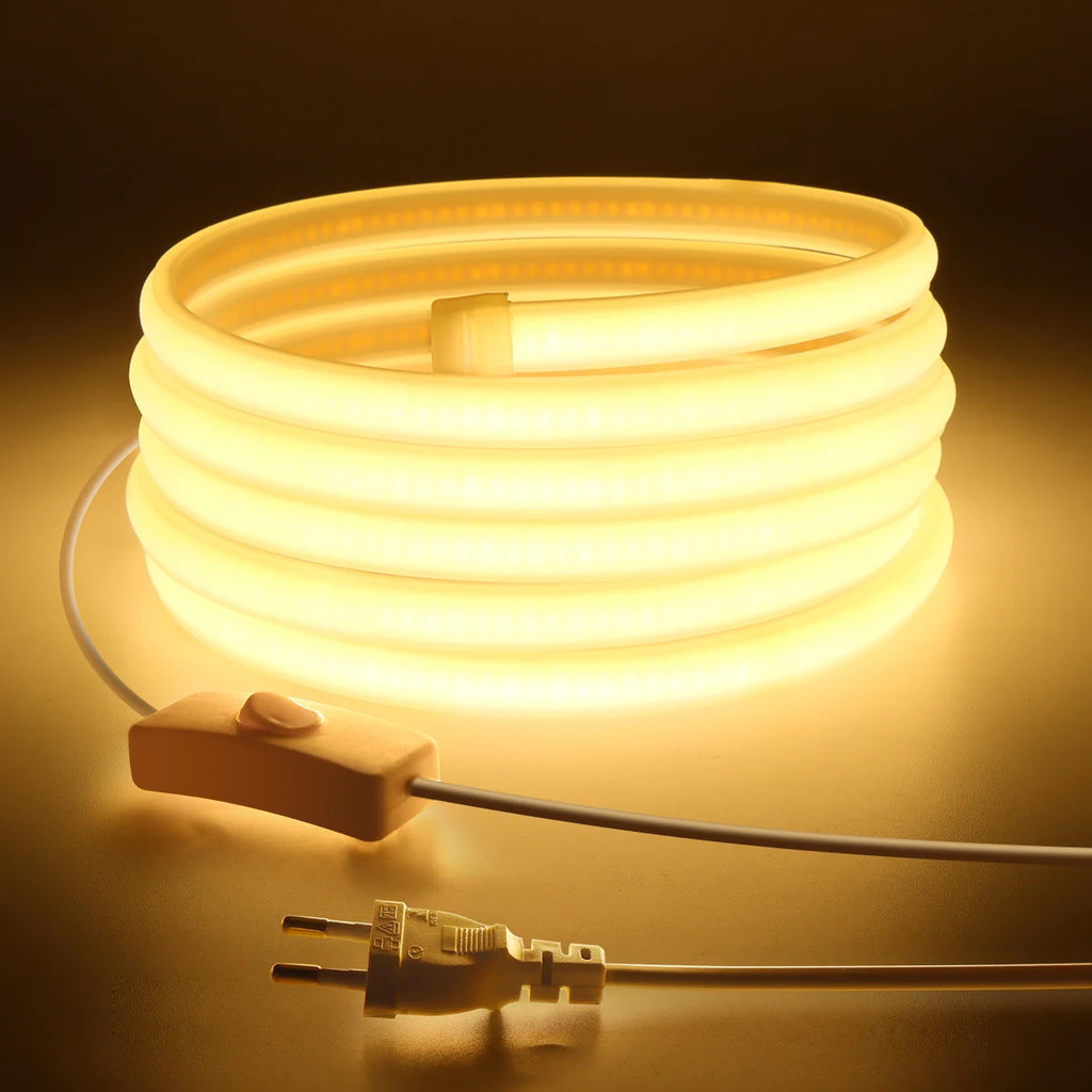 35M 30M COB Neon Strip Light 288LEDs/M High Density Pure Silicone Tube Soft Waterproof - LED Strip Light - view 7