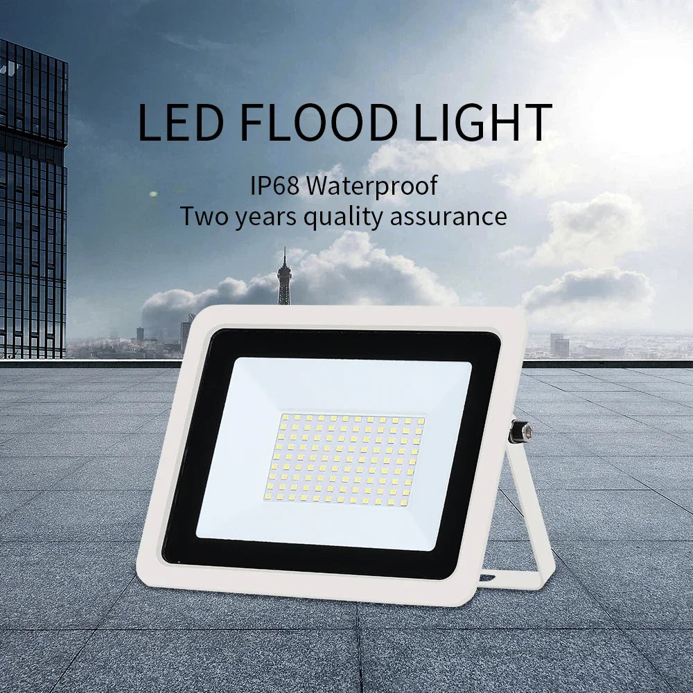 LED Flood Light 10W 20W 30W 50W 100W 220V IP68 Waterproof Outdoor Spotlight Garden - LED Flood Light - view 8
