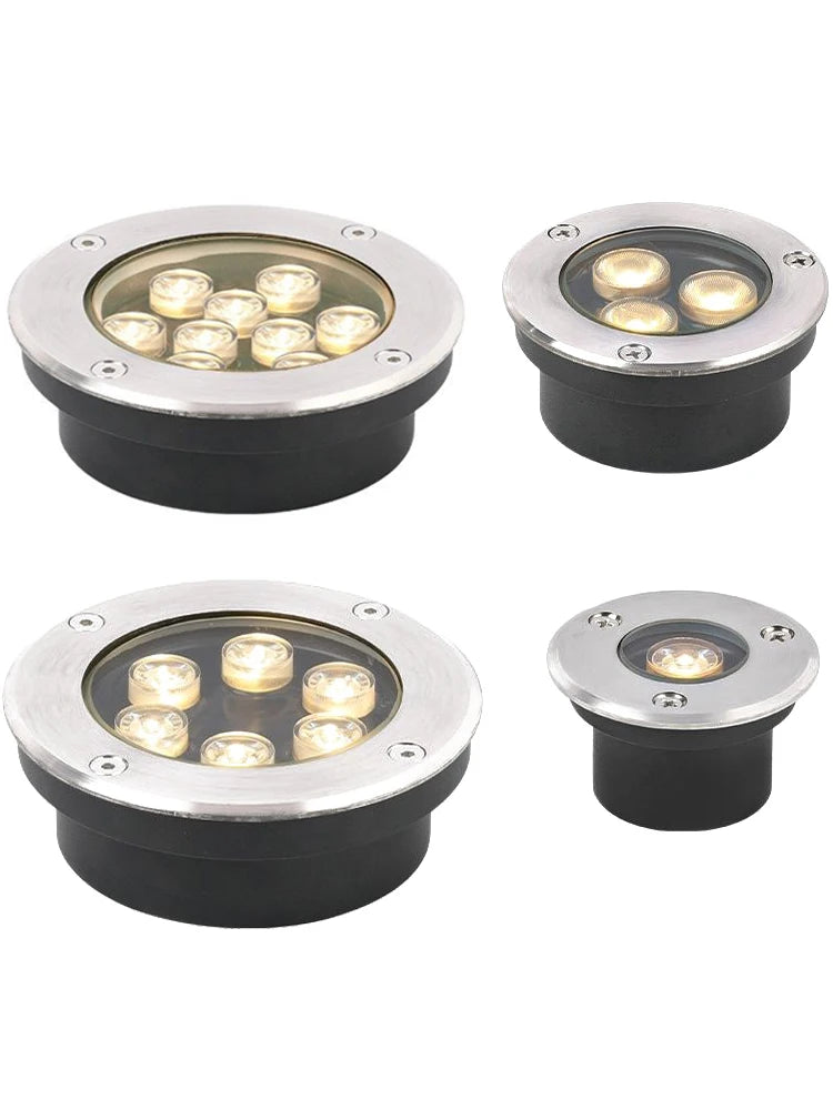 IP68 Waterproof Garden Decoration LED Underground Light 6W 10W 12W Outdoor Landscape - Home Improvement - view 6