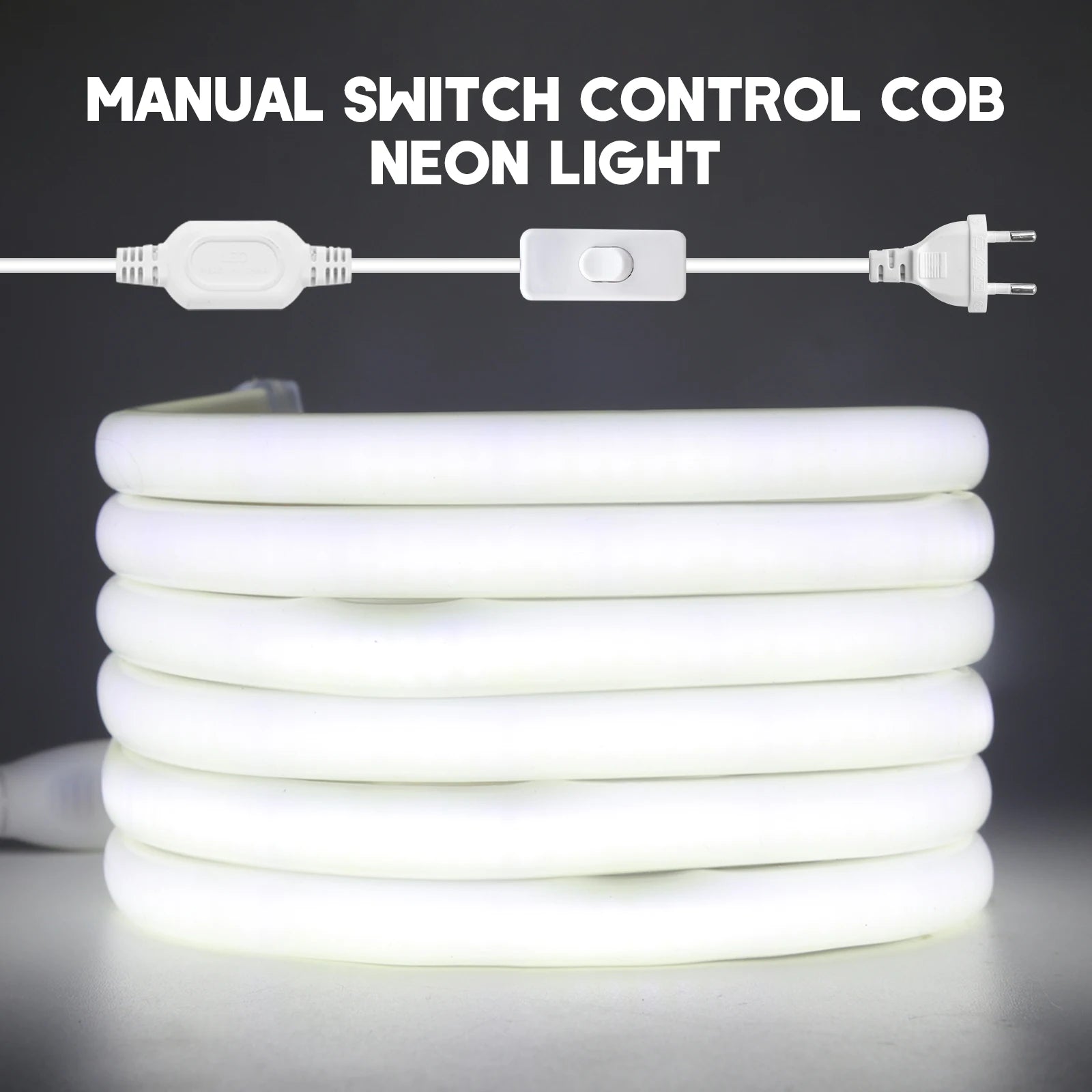 220V COB LED Strip Light 20M 40M 288LEDs/m Flexible Outdoor IP67 Waterproof CRI RA90 - LED Strip Light - view 3