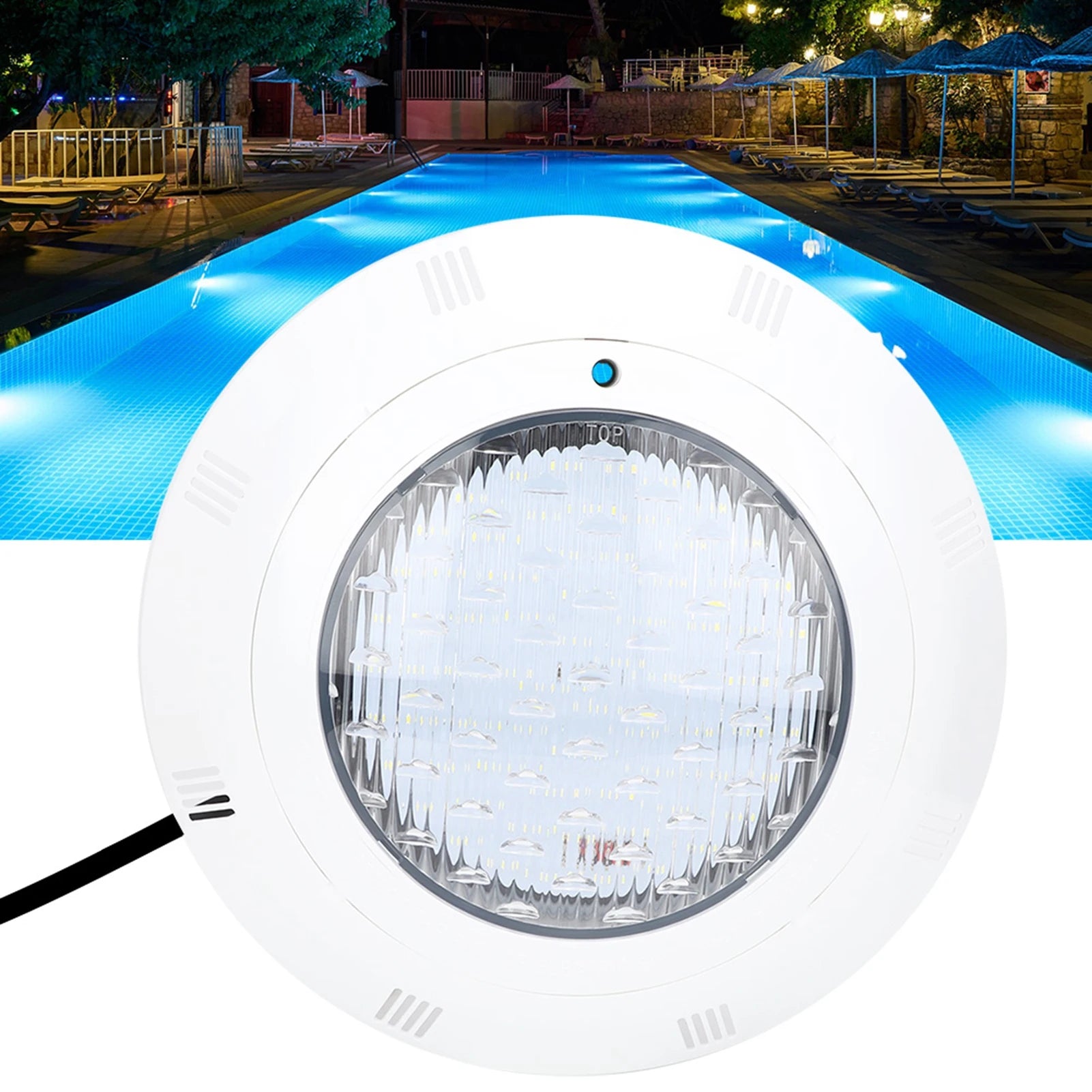 Swimming Pool Light AC12V 40W 360 LED White Color Light Underwater Swimming Pool Lights - Home Improvement - view 3