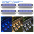 Solar Deck Light Outdoor Solar Lighting Stair Lamp Waterproof IP68 30 LEDs For Railing - Solar Light