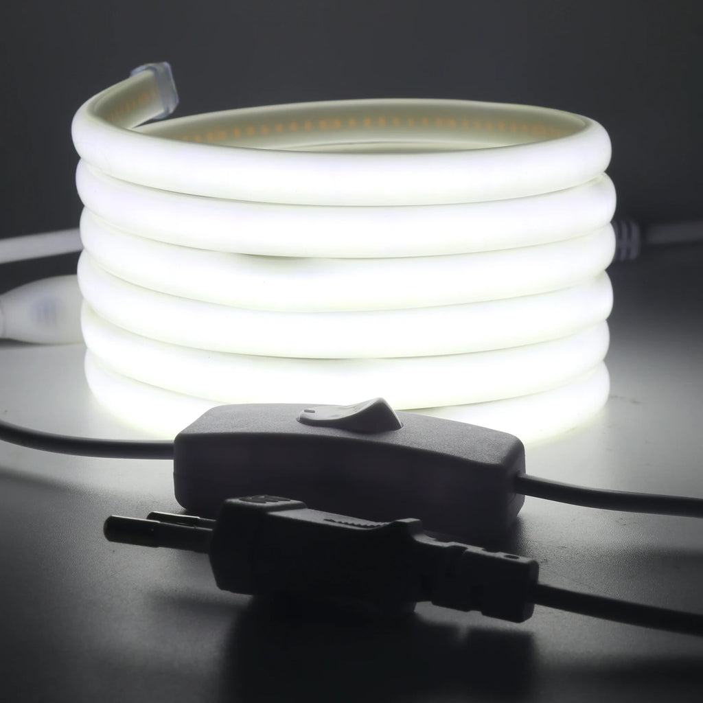220V COB LED Strip Light 20M 40M 288LEDs/m Flexible Outdoor IP67 Waterproof CRI RA90 - LED Strip Light - view 8
