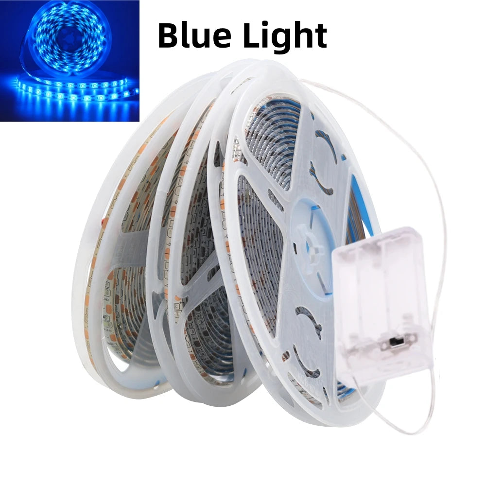 3AA Battery Power Led Strip Light 5V SMD2835 1M 2M 3M 4M 5M Flexible - LED Strip Light - view 8