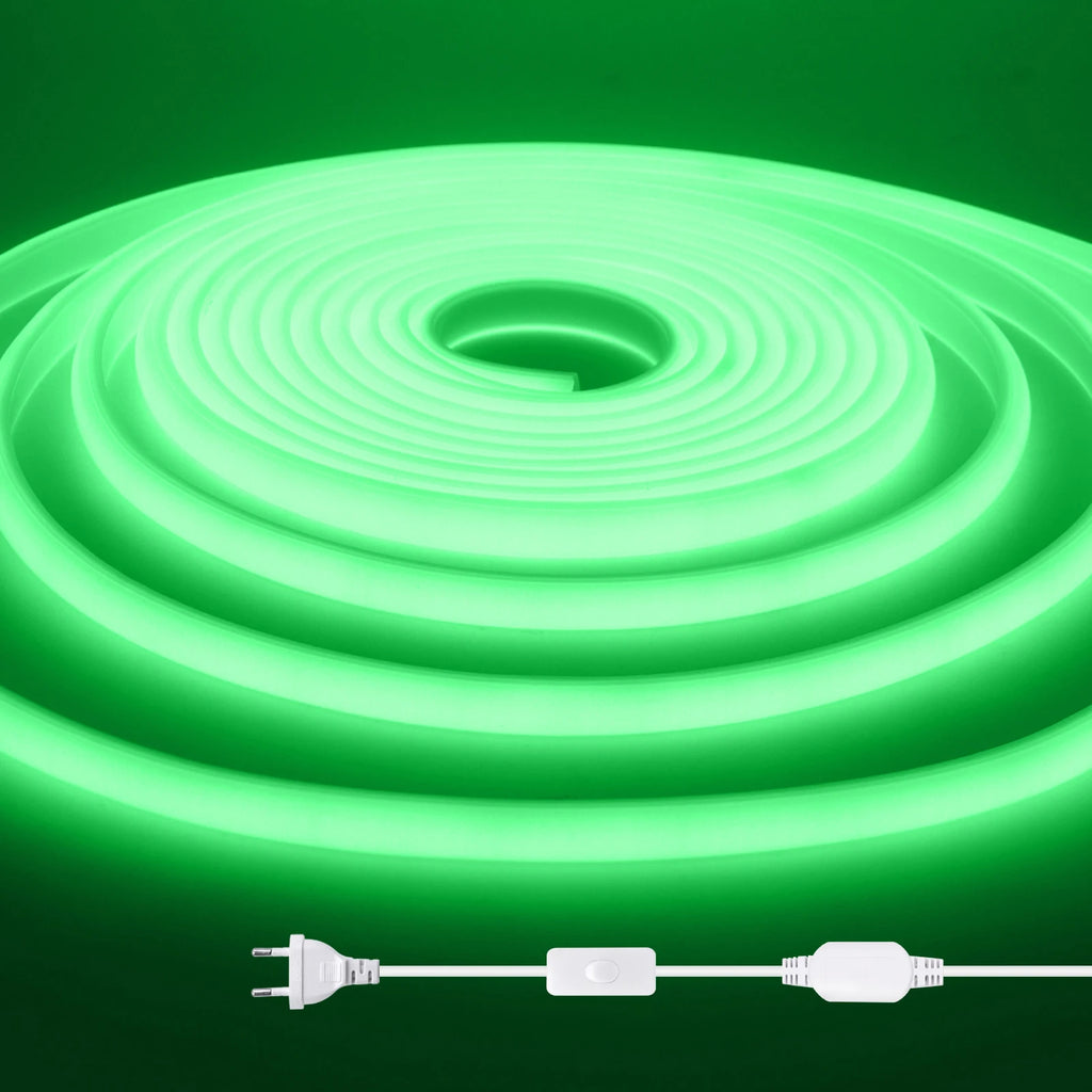 220V Switch COB Led Strip Light ON/OFF Red Green Pink Warm Natural White 288Leds/M - LED Strip Light - view 7