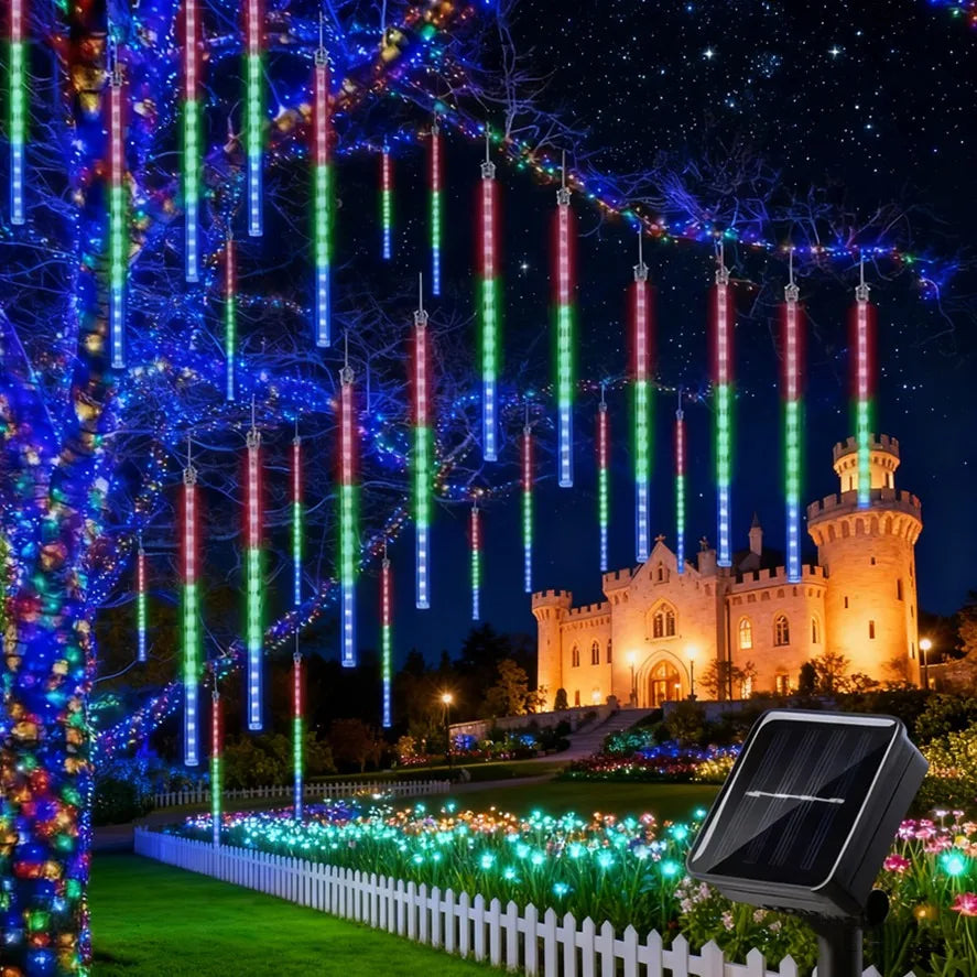 LED Garland Fairy Light Garden Light String 6M 8 Mode USB Curtain Light Wedding - Window Treatment - view 7