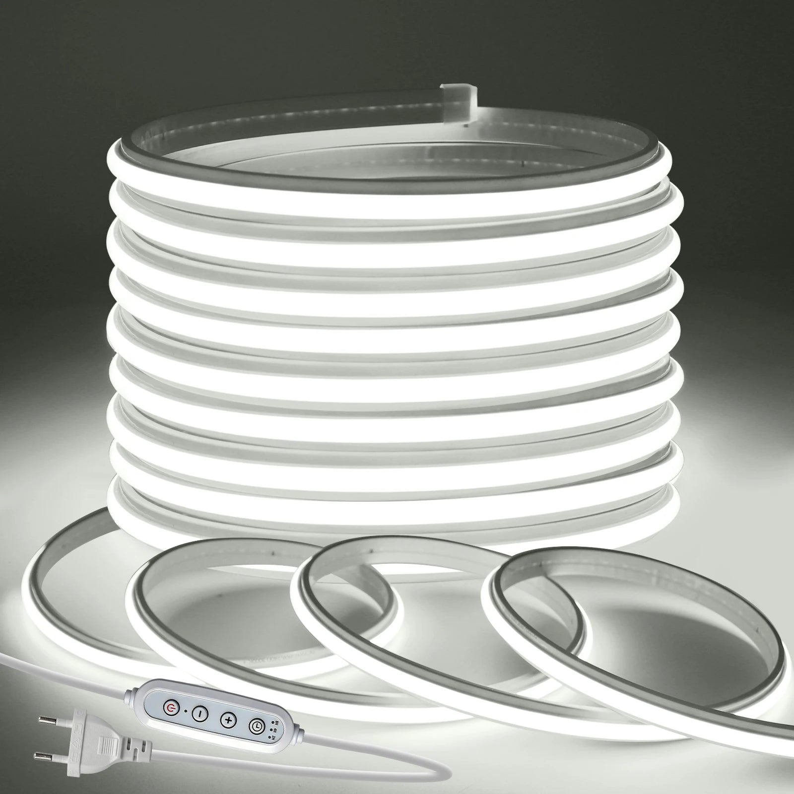 220V 240LEDs/m COB LED Strip Light 230V Dimmable RA90 Flexible IP65 FCOB Neon Tape - Kitchen Faucet - view 7