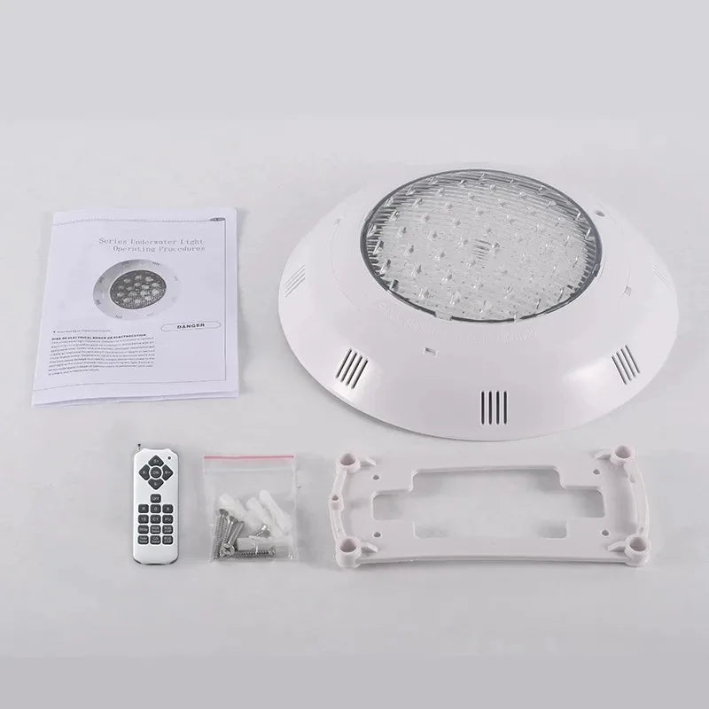IP68 Waterproof LED Swimming Pool Lights Wall-Mounted Underwater Lights Color Changing - Home Improvement - view 4