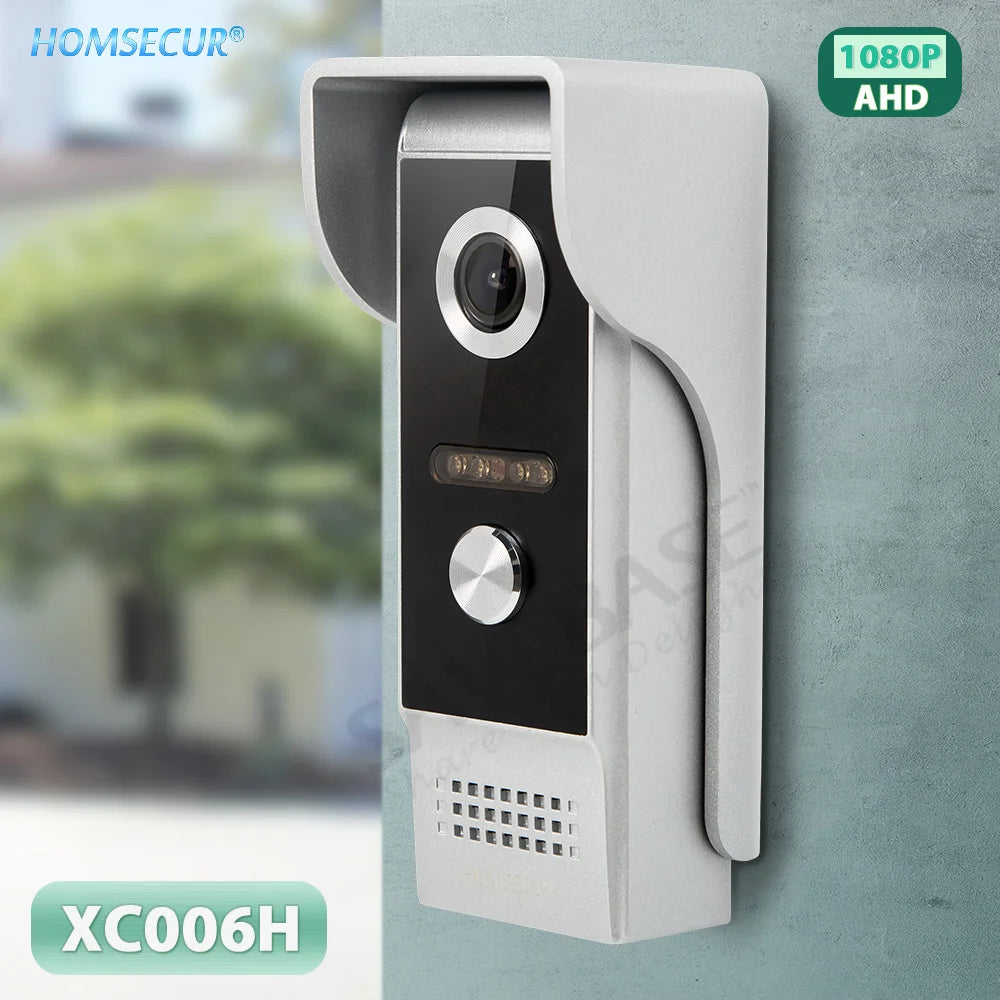 4 Wire Waterproof IP65 HD Doorbell Camera 120° Wide Angle for HOMSECUR Tuya WiFi - Security Camera