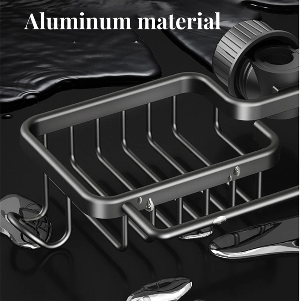 Kitchen Supplies Storage Rack Non Perforated Dishwashing Supplies Sponge Bidirectional - Storage Shelf - view 4