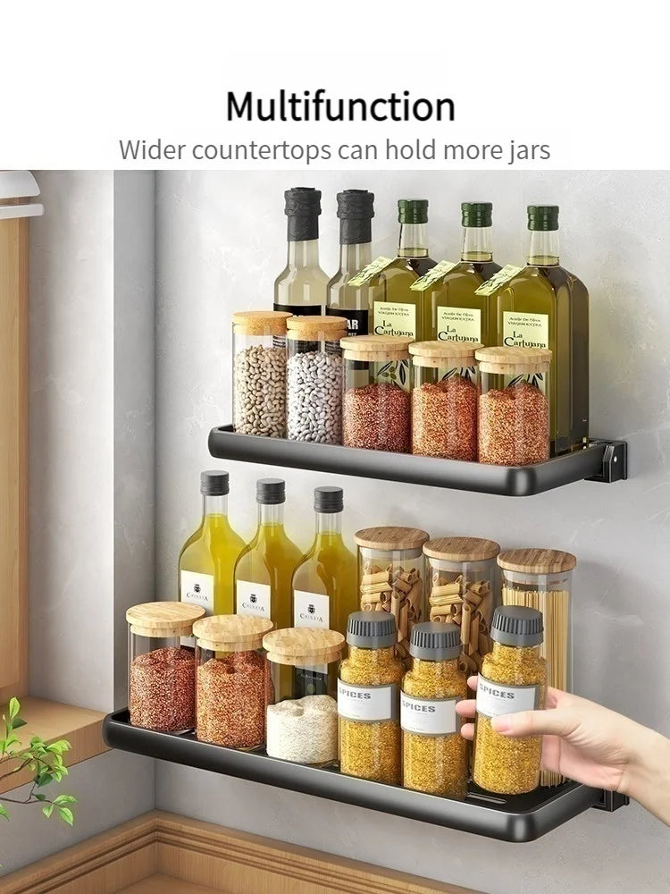 Foldable kitchen Storage Rack Fridge Organizer Storage Tray Clear Food Storage - Cabinet Organizer - view 4