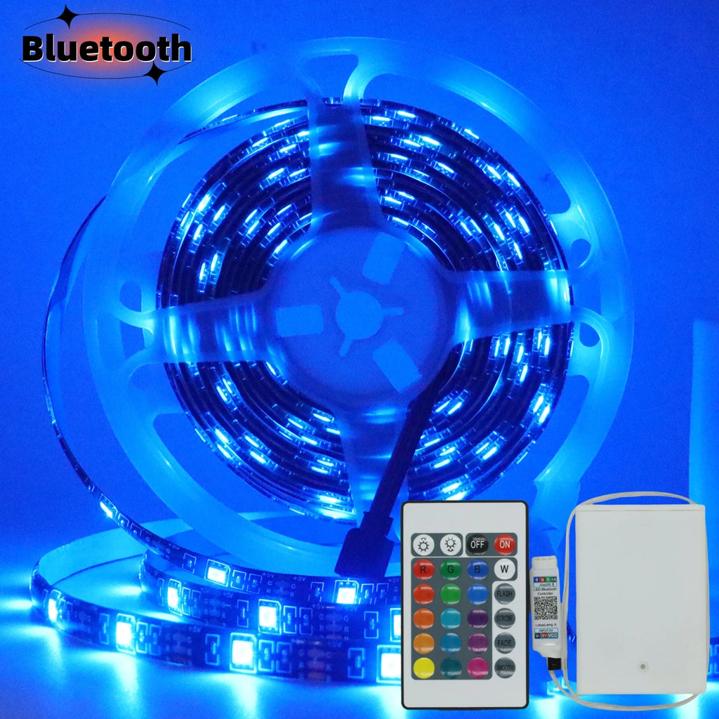 3AA Battery 5V RGB LED Strip 2835 5050SMD Bluetooth Flexible Lamp Tape Ribbon DIY - Kitchen Faucet - view 5