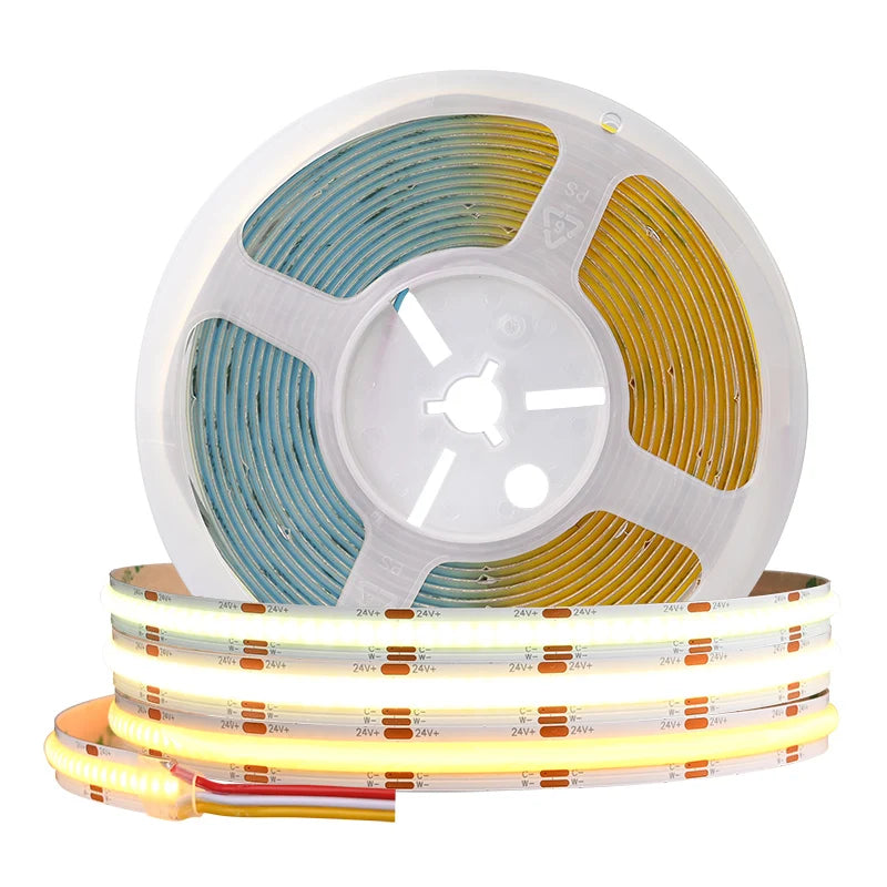 Dimmable COB CCT LED Strip Lights 2700K to 6500K Changeable High Density 608 LEDs/m - LED Strip Light - view 3