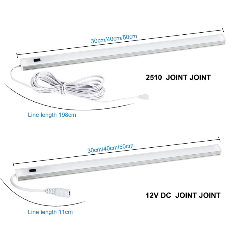 LED Light Under Cabinet Lights For Kitchen Hand Sweep Switch PIR Motion Sensor Closet - Cabinet Organizer - view 4