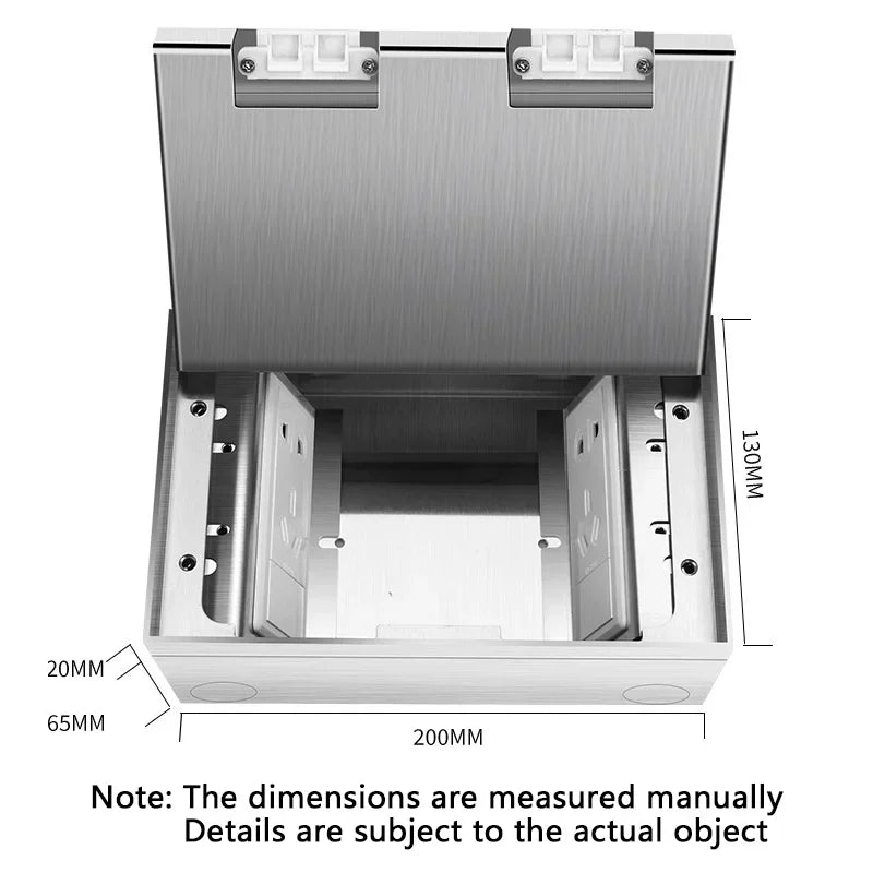 Hidden Inlaid Floor Socket: Ultra-thin Embedded Design Accommodating Multiple USB and - Home Improvement - view 2