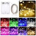 2m 3m 5m 10m Copper Wire LED Fairy String Lights Battery Powered Garland For - Home Improvement