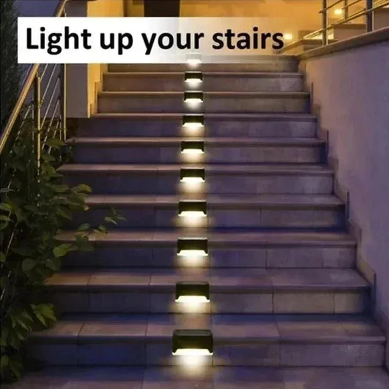 4/8/16/32pcs Solar LED Lights Outdoor Garden Light Deck Lamp Solar Stairs Light - Solar Light - view 5
