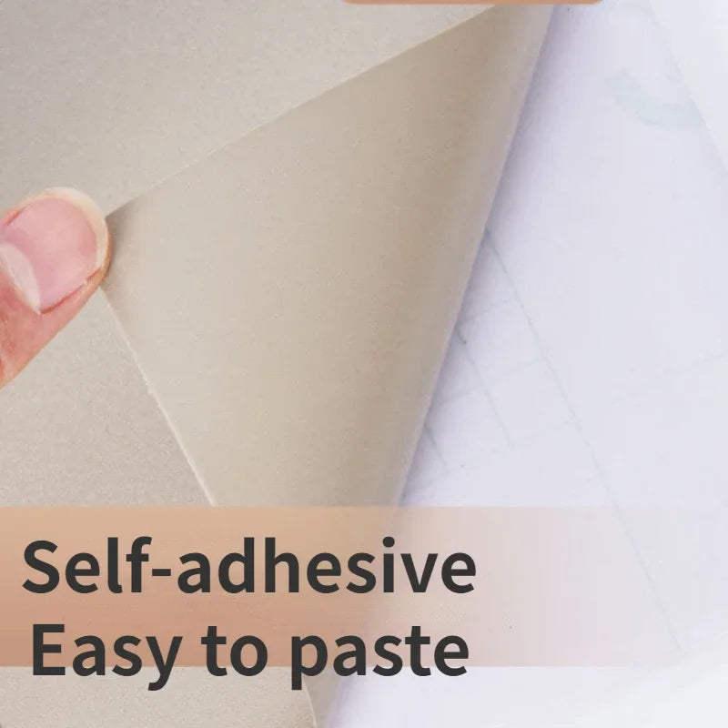 10M Kitchen Oil Proof Wallpaper Waterproof Self-Adhesive Stickers Cabinet Renovation - Cabinet Organizer - view 4